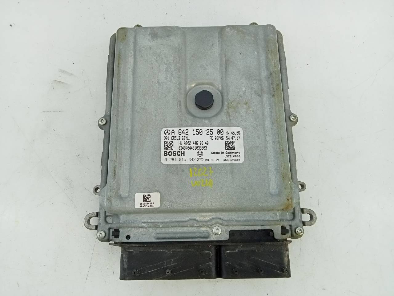 MERCEDES-BENZ S-Class W220 (1998-2005) Engine Control Unit ECU A6421502500,0281015342,E3-A1-5-3 26269654