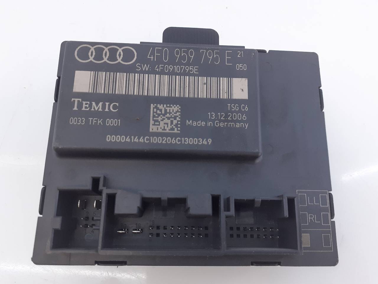 DODGE A6 allroad C6 (2006-2011) Rear Left Door Control Unit 4F0959795E, E2-A1-4-1 18728779