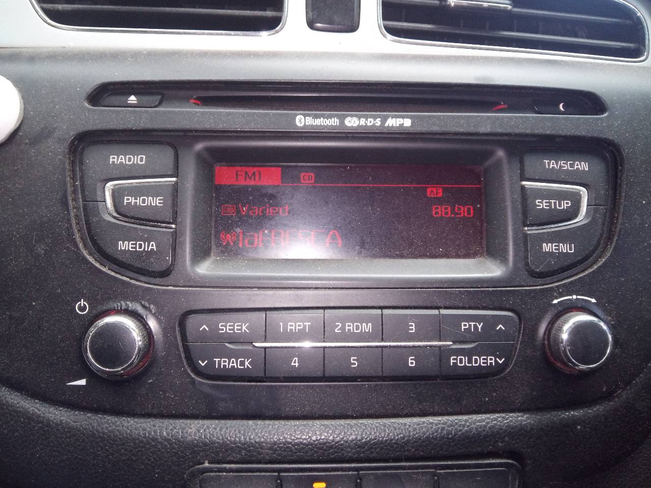 KIA Cee'd 2 generation (2012-2018) Music Player Without GPS 24516468