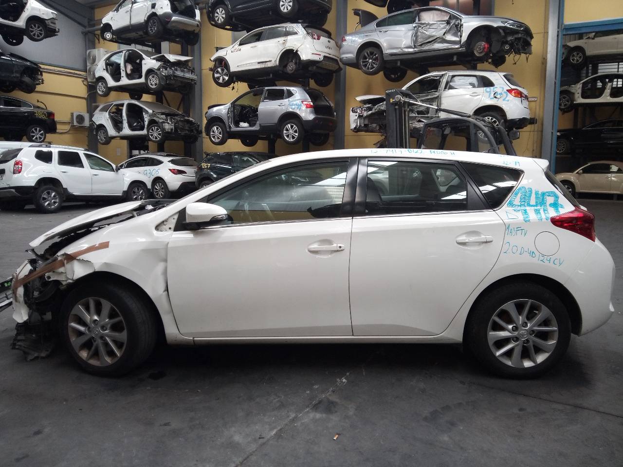 TOYOTA Auris 1 generation (2006-2012) Klímaszivattyú 4472806610,P3-A2-4-1 24388936