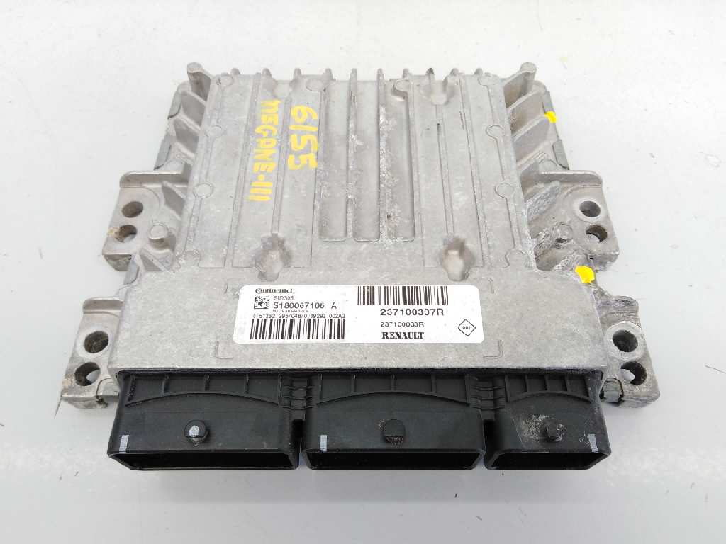 RENAULT Megane 3 generation (2008-2020) Motorkontrolenhed ECU 237100307R, E2-A1-45-2 18467045