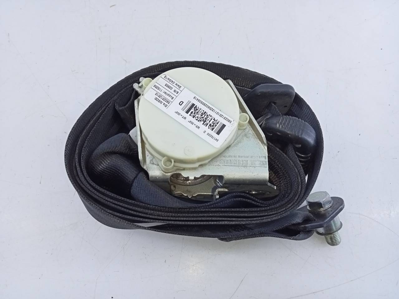 IVECO Daily 6 generation (2014-2019) Ceinture de sécurité avant droite 5802312010, E1-B3-3-1 23754295