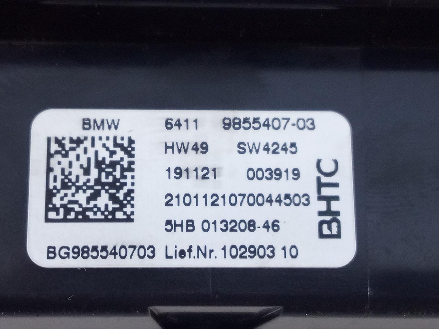 BMW 3 Series F30/F31 (2011-2020) Climate  Control Unit 6411985540703, 5HB01320846, E3-A2-23-2 24076896