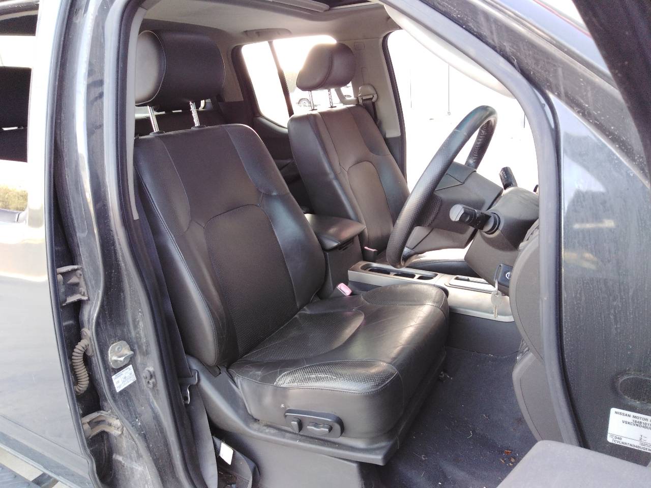 NISSAN NP300 1 generation (2008-2015) Rear Right Seatbelt 23285952