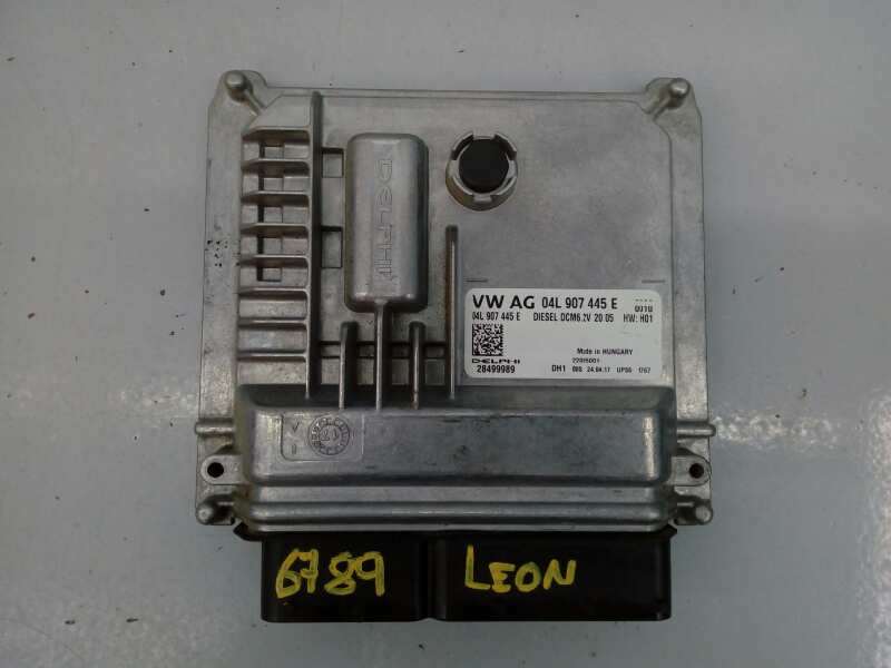 SEAT Leon 3 generation (2012-2020) Блок управления двигателем 04L907445E, 22005001, E2-A1-15-8 18523144
