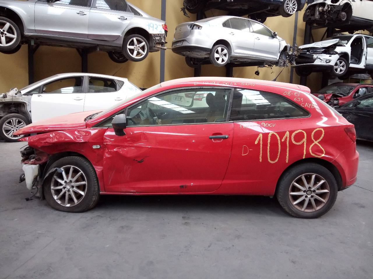 DODGE Ibiza 4 generation (2008-2017) Μοτέρ υαλοκαθαριστήρα παραθύρου πίσω πόρτας 6J3955711A 20955921