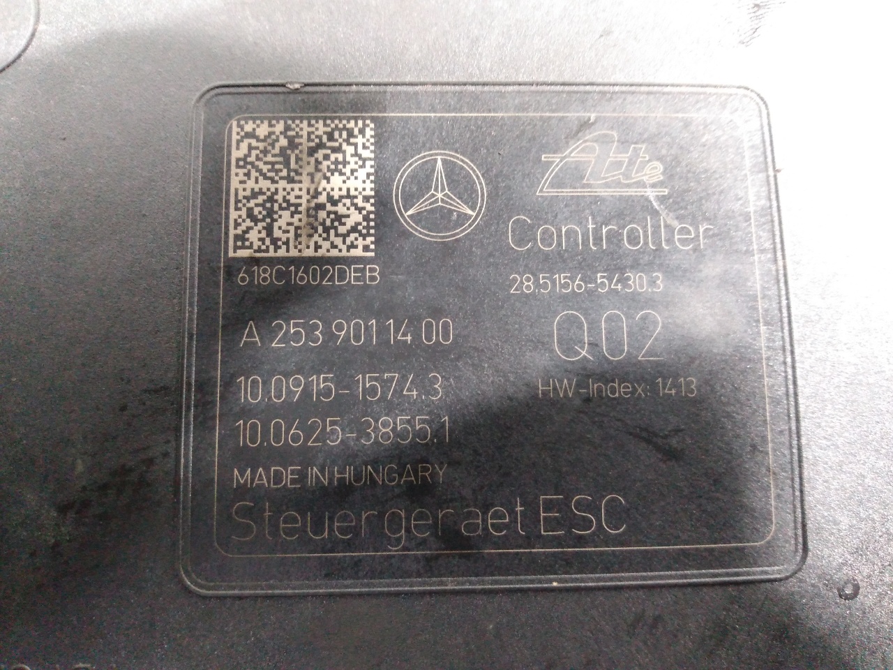 MERCEDES-BENZ GLC Coupe C253 (2016-2019) ABS blokas A2539011400,10091515743,P3-A8-29-5 24294545