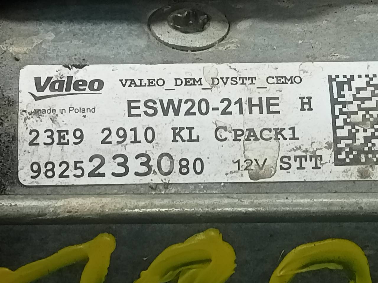 CITROËN Berlingo 1 generation (1996-2012) Starter Motor 9825233080,P3-B8-19-4 26269644