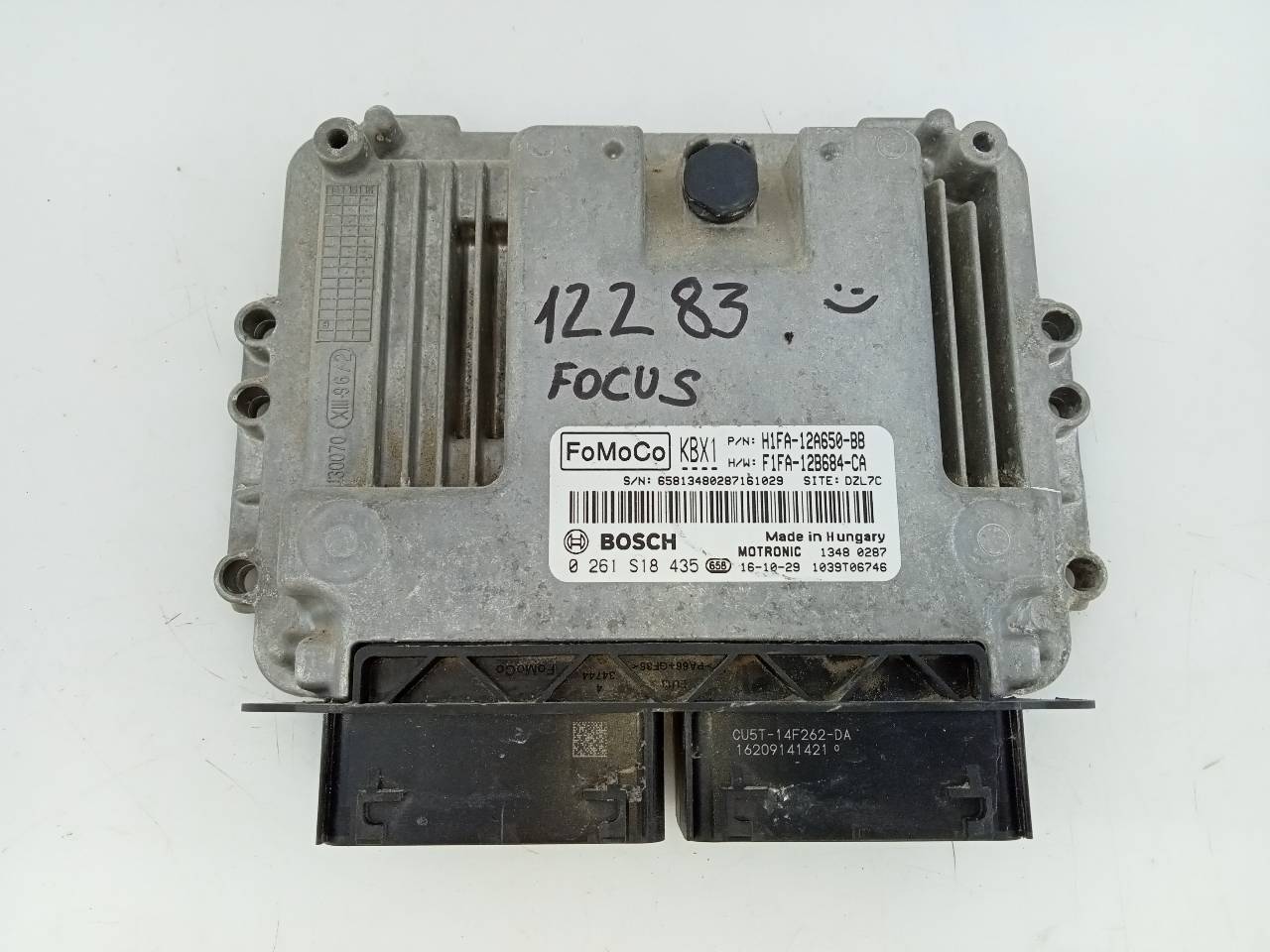 FORD Focus 3 generation (2011-2020) Motorkontrollenhet ECU H1FA12A650BB,E3-B3-24-1,E3-B3-24-1 26270338