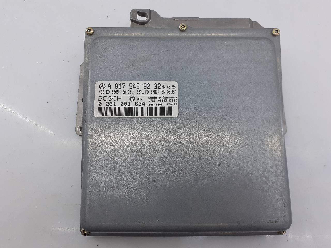 MERCEDES-BENZ E-Class W210 (1995-2002) Μονάδα ελέγχου κινητήρα ECU A0175459232,02981001624,E3-A1-4-3 20956887