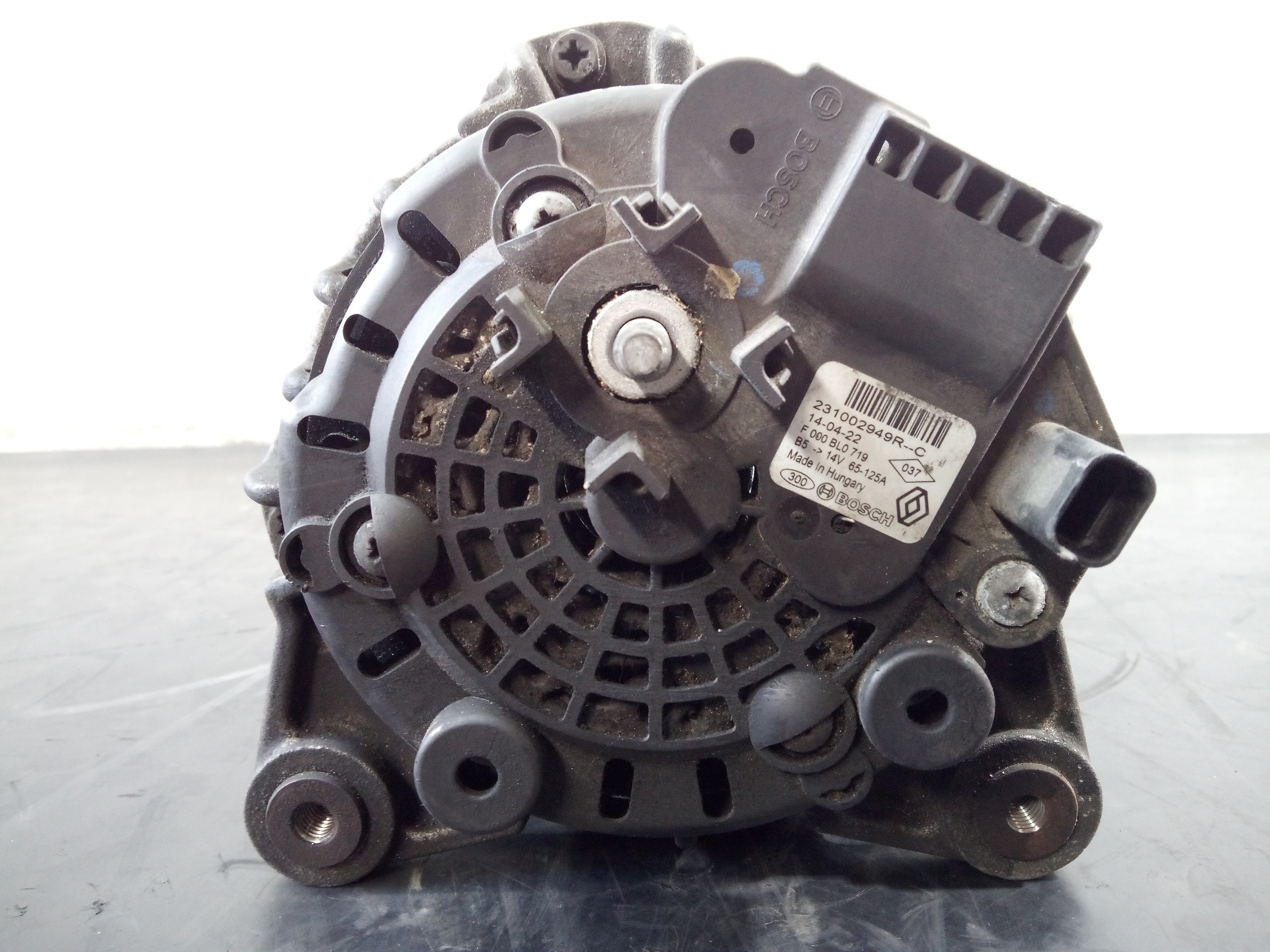 DACIA Lodgy 1 generation (2013-2024) Alternator 231002949R, P3-B6-4-4 20946444