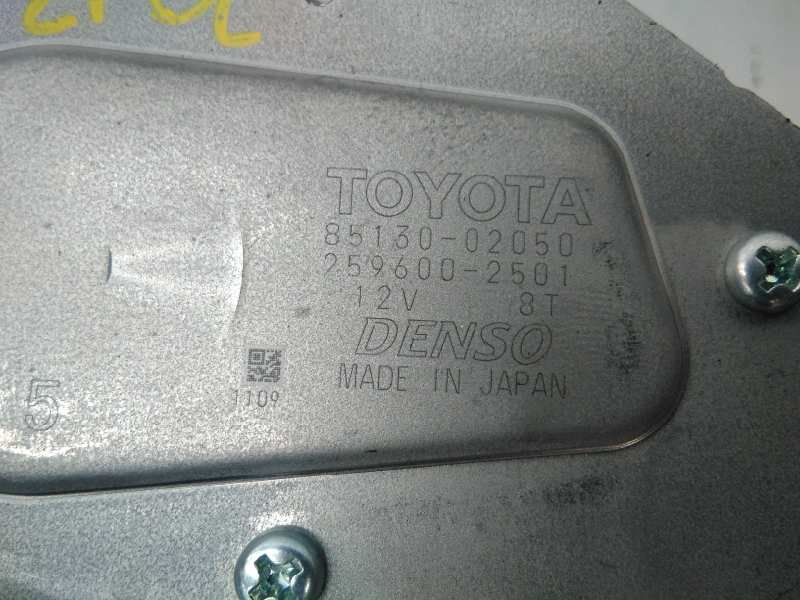 TOYOTA Auris 1 generation (2006-2012) Moteur d'essuie-glace de hayon 8513002050, 2596002501, E3-B2-15-3 24261714