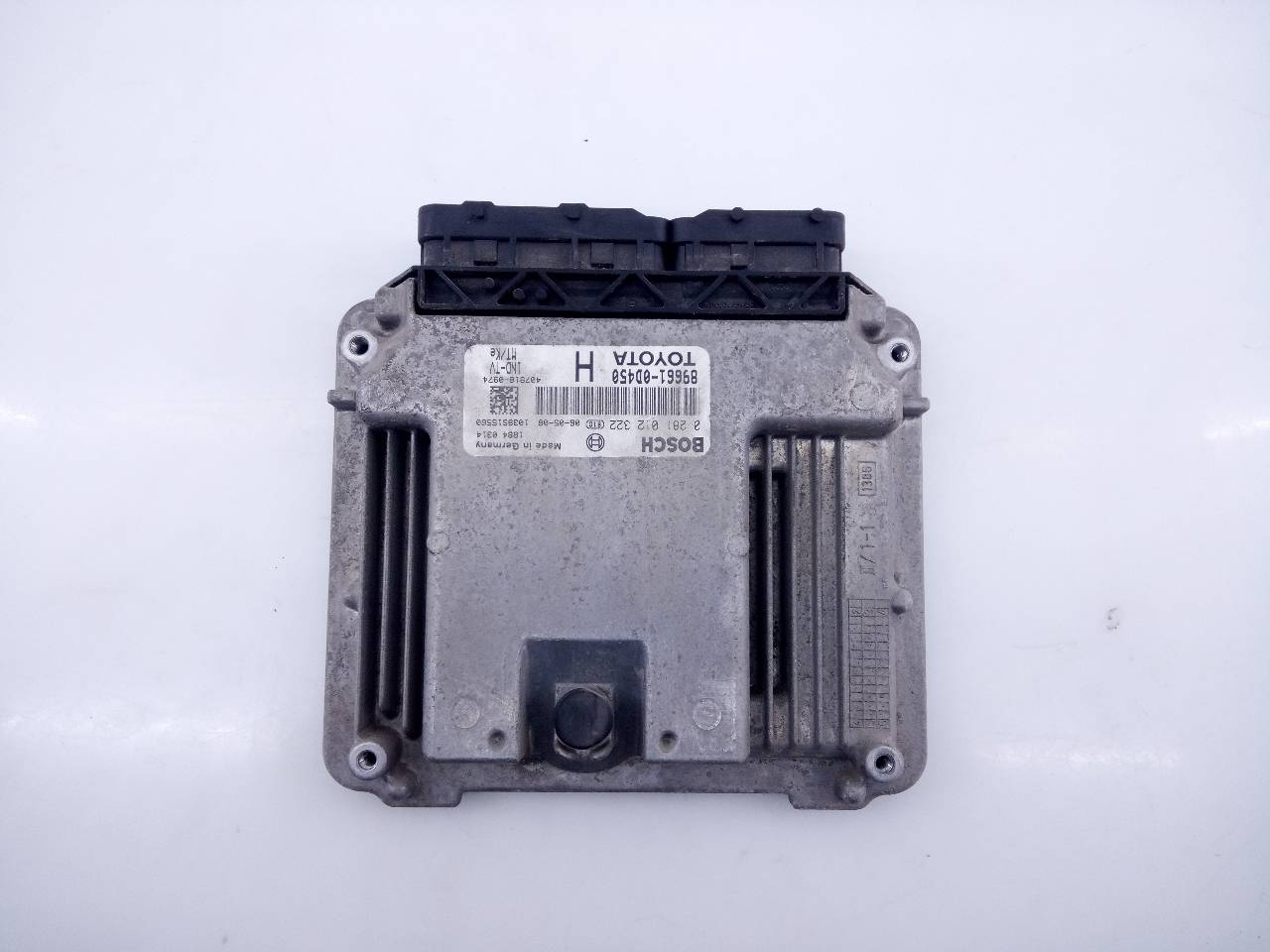 TOYOTA Yaris 2 generation (2005-2012) Engine Control Unit ECU 896610D450,E3-B2-40-1 20964234