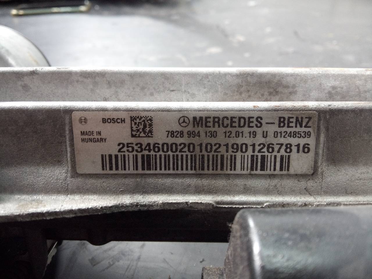 MERCEDES-BENZ GLC Coupe (C253) (2016-present) Steering Rack 253460020102, 01248539, P1-B8-22 24485754