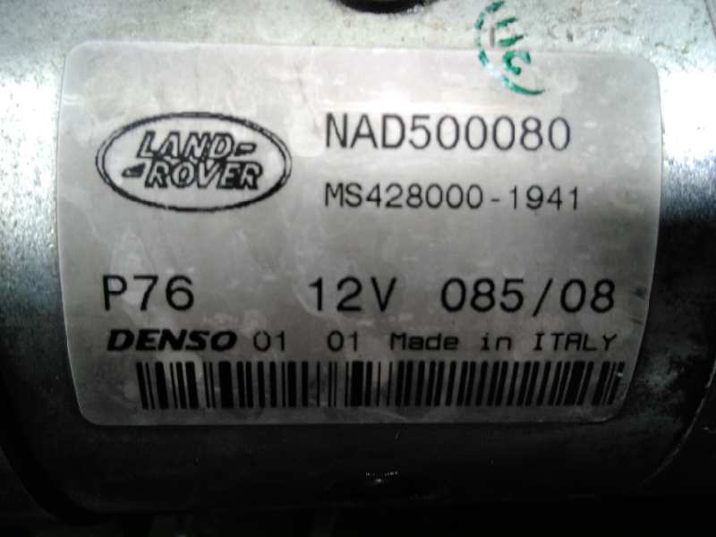 LAND ROVER Discovery 3 generation (2004-2009) Starter Motor NAD500080, MS4280001941, P3-A10-28-1 24484434