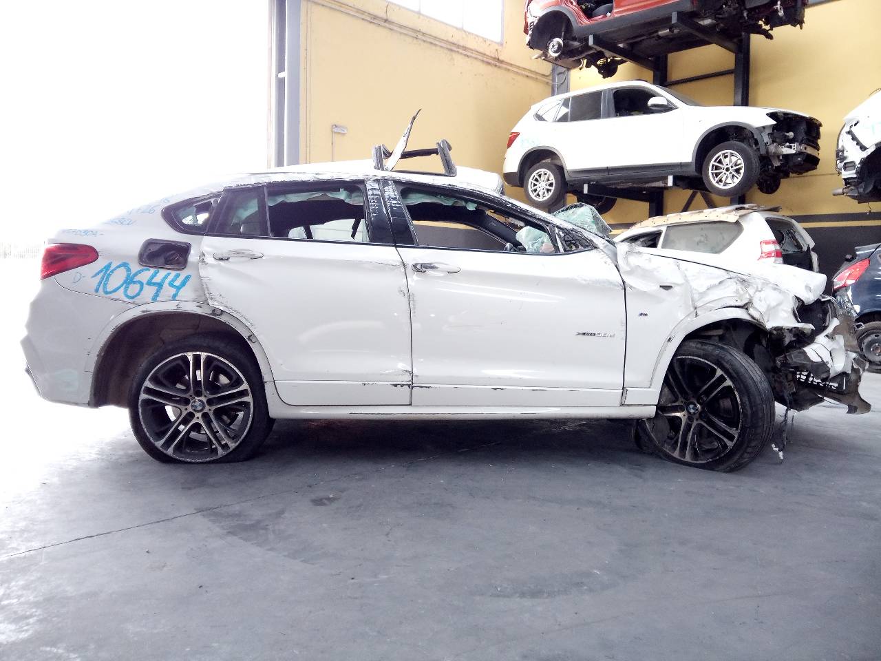 BMW X4 F26 (2014-2018) Comutator de control geam ușă  dreapta spate 20960462