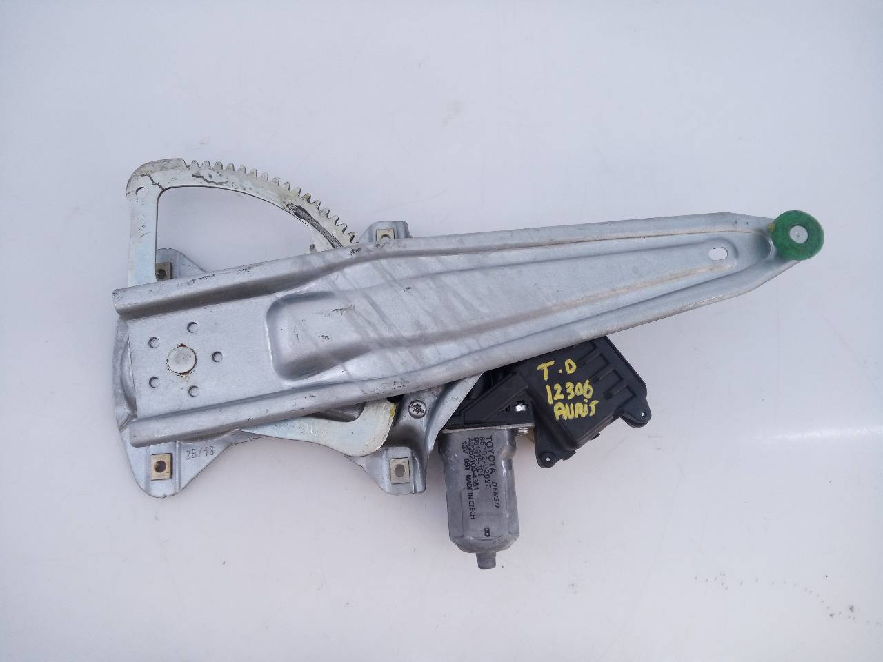 TOYOTA Auris 1 generation (2006-2012) Rear Right Door Window Regulator 8570202020,E2-B4-40-1,E2-B4-40-1 26270240