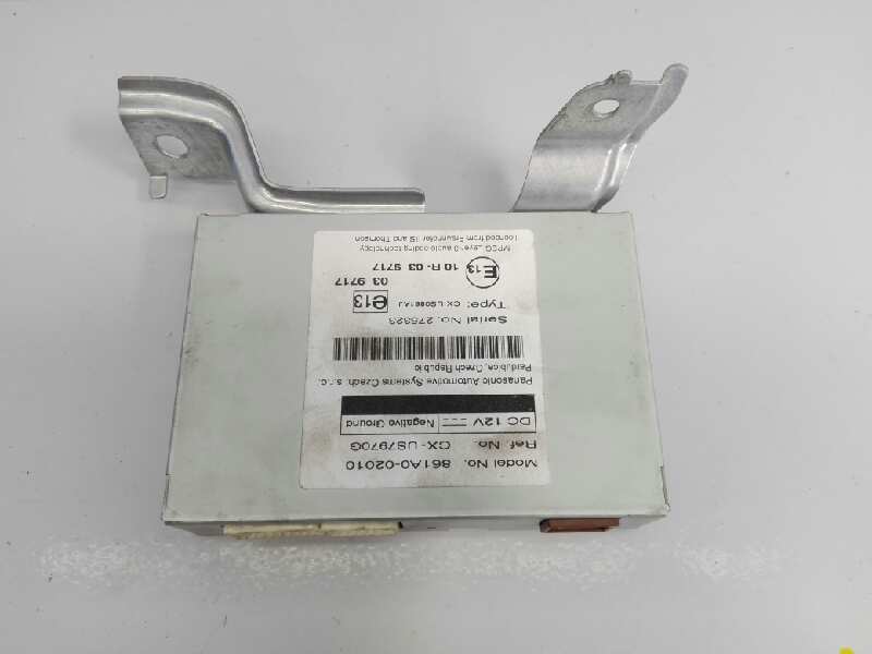 TOYOTA Auris 1 generation (2006-2012) Autres unités de contrôle 861A002010, CXUS7970G, E3-B2-8-3 24483859