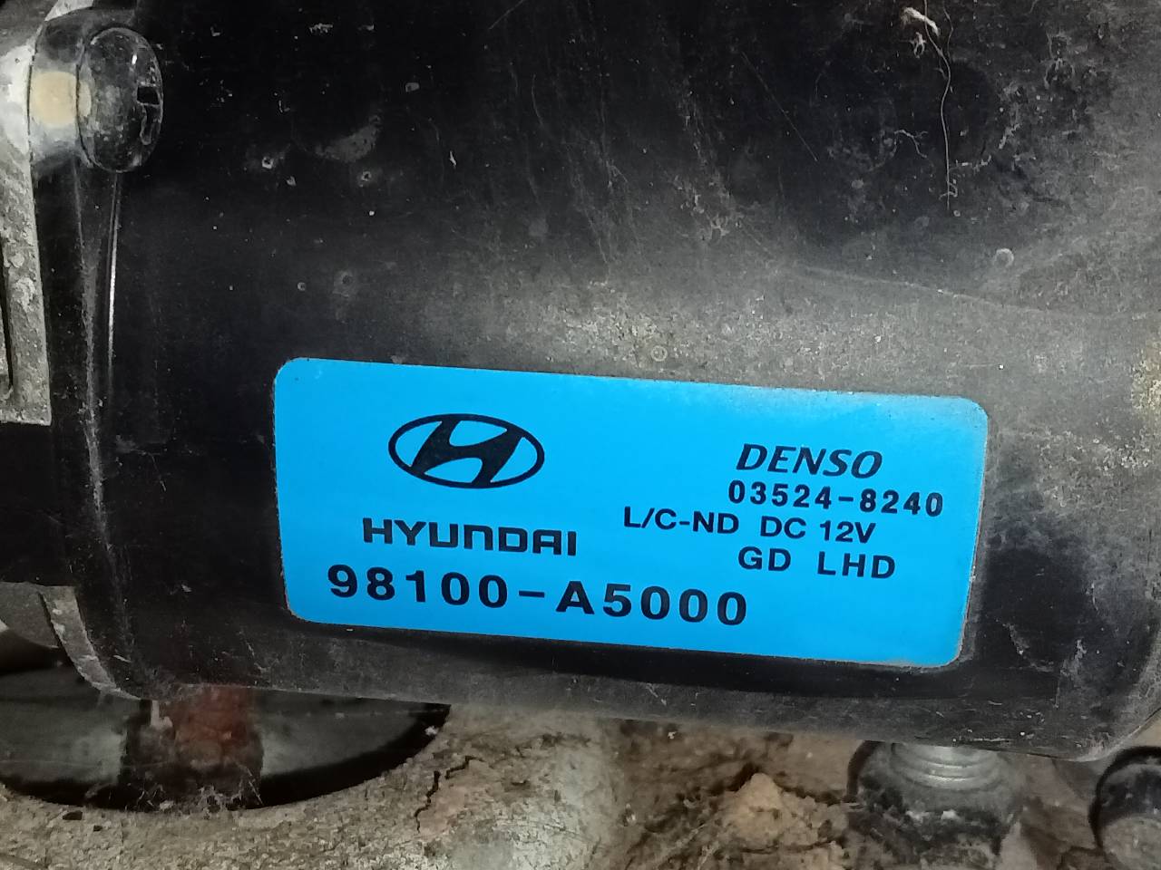 HYUNDAI i30 GD (2 generation) (2012-2017) Front Windshield Wiper Mechanism 98100A5000, 035248240 24086861