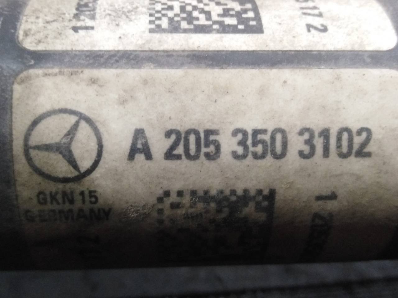 MERCEDES-BENZ C-Class W205/S205/C205 (2014-2023) Rear Right Driveshaft A2053503102,P1-A6-20 18609382