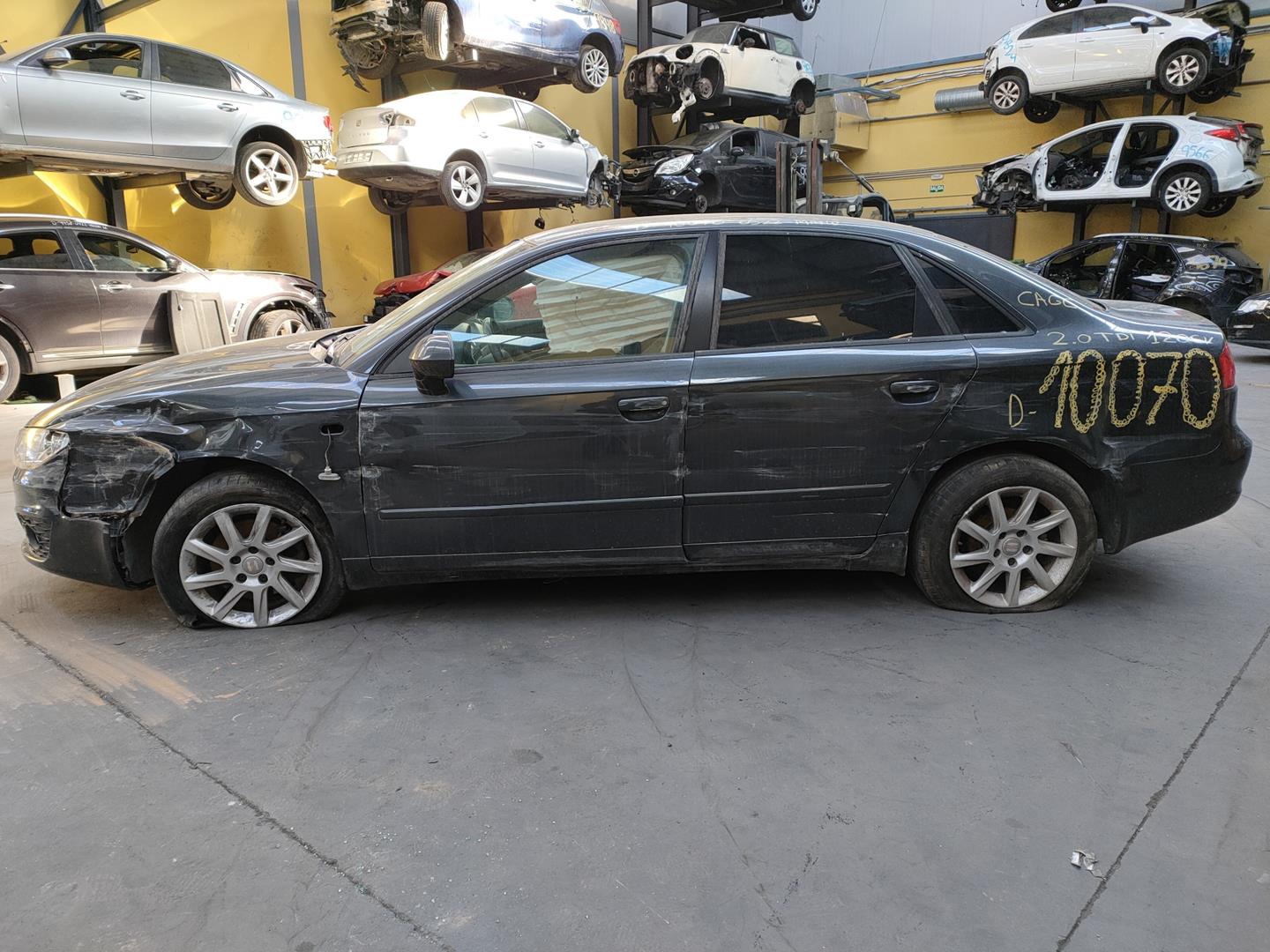 FIAT Exeo 1 generation (2009-2012) Левая противотуманка переднего бампера E1-B6-47-1 20954807