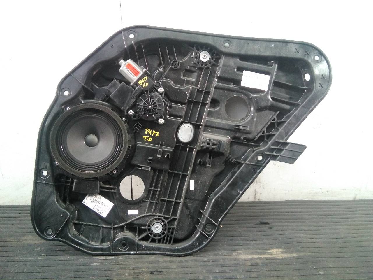 KIA Cee'd 2 generation (2012-2018) Regulator de geam ușă dreapta spate 83460A2010, P2-B2-5 18690772