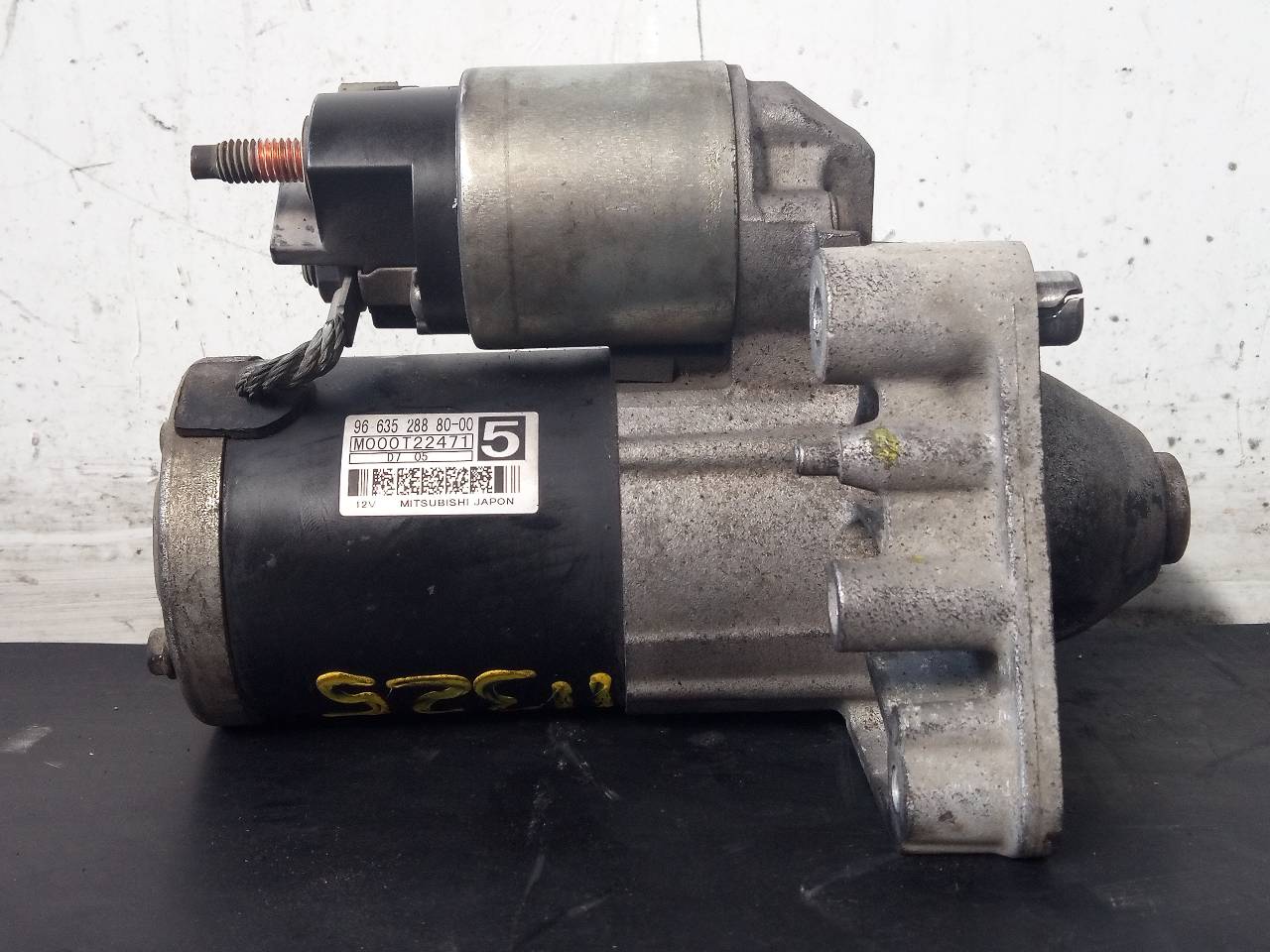 CITROËN C4 Picasso 1 generation (2006-2013) Starter Motor P3-B7-8-1,9663528880 21824663