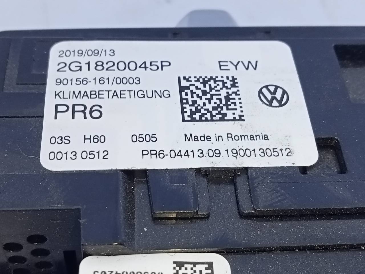 VOLKSWAGEN Polo 6 generation (2017-2024) Климатичен блок 2G1820045P,E2-A1-43-3 18756817