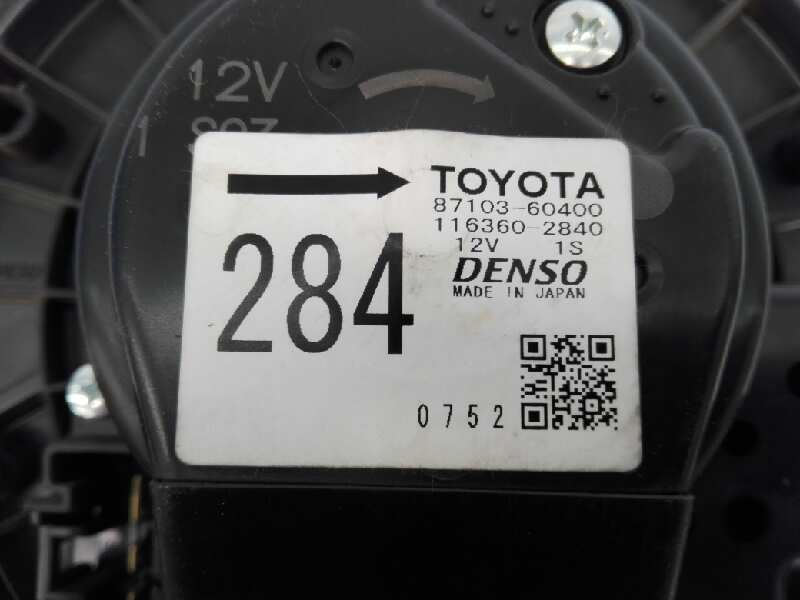 TOYOTA Land Cruiser 70 Series (1984-2024) Salono pečiuko varikliukas 8710360400,1163602840,E2-B4-24-2 18439390