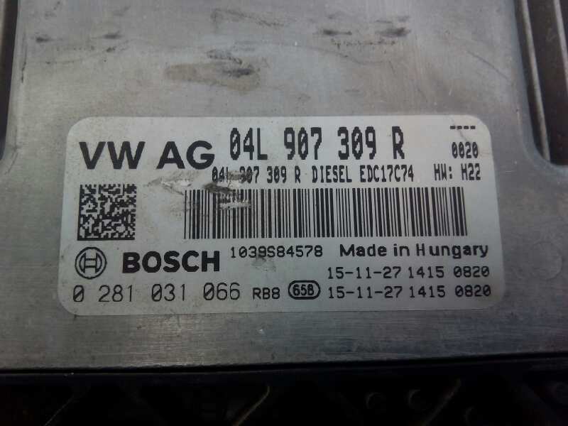 VOLKSWAGEN Passat B8 (2014-2023) Engine Control Unit ECU 04L907309R, E2-A1-3-1 18394731