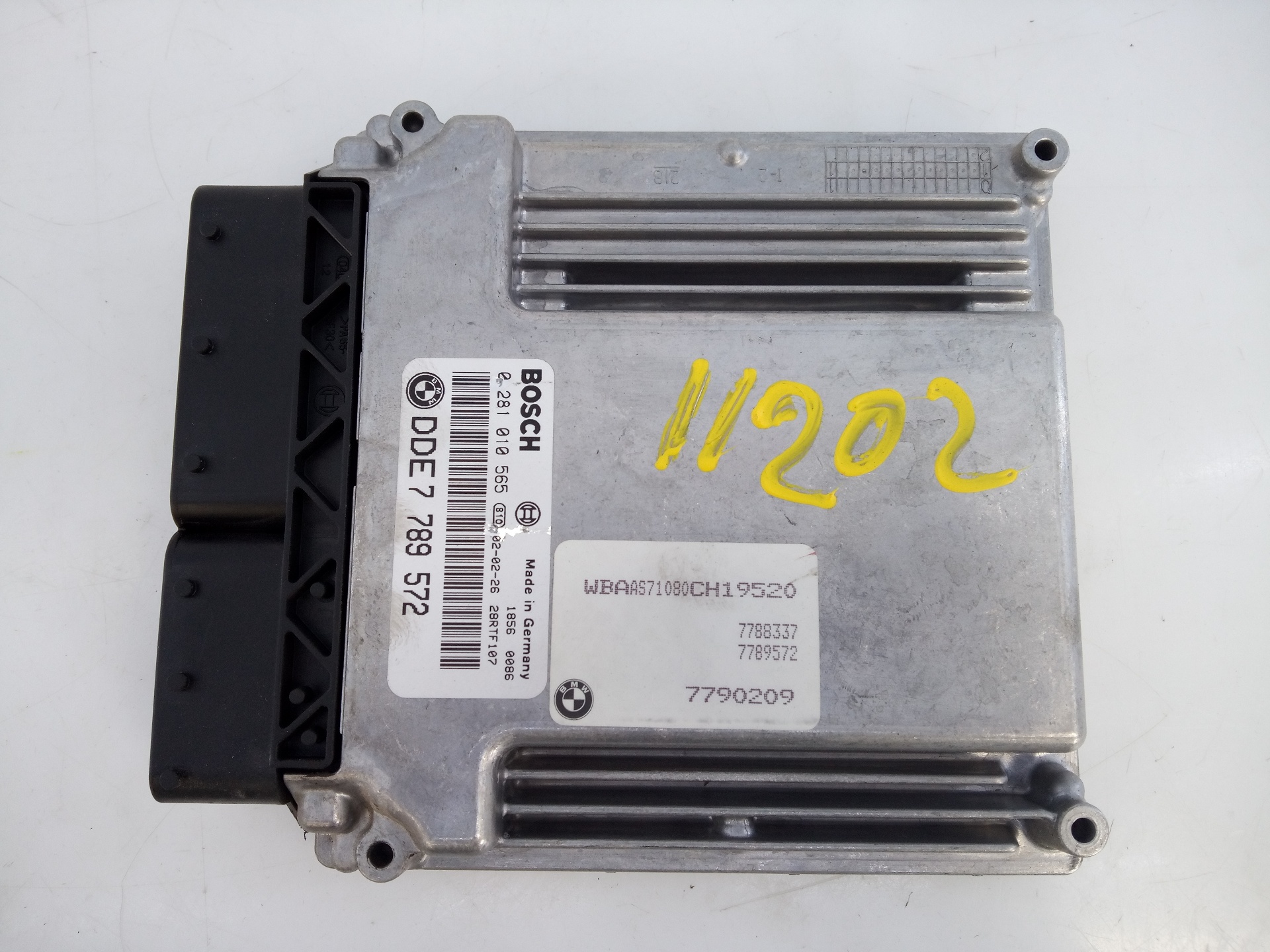 RENAULT 3 Series E46 (1997-2006) Moottorin ohjausyksikkö ECU 0281010565,E3-A2-26-1 21825741