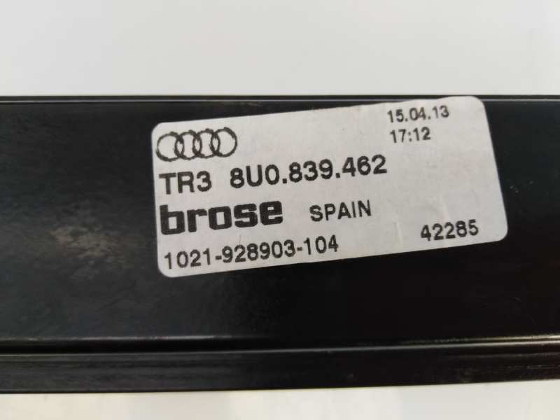 AUDI Q3 8U (2011-2020) Oikean takaoven ikkunansäädin 8U0839462,1021928903104,E1-B6-39-4 18657179