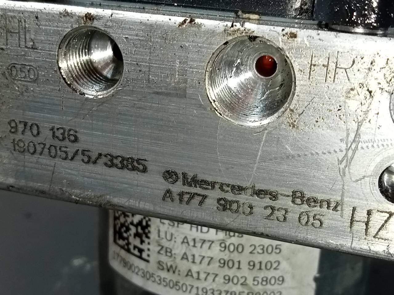 MERCEDES-BENZ A-Class W177 (2018-2024) ABS Pump A1779002305, P3-A8-22-2 24451800