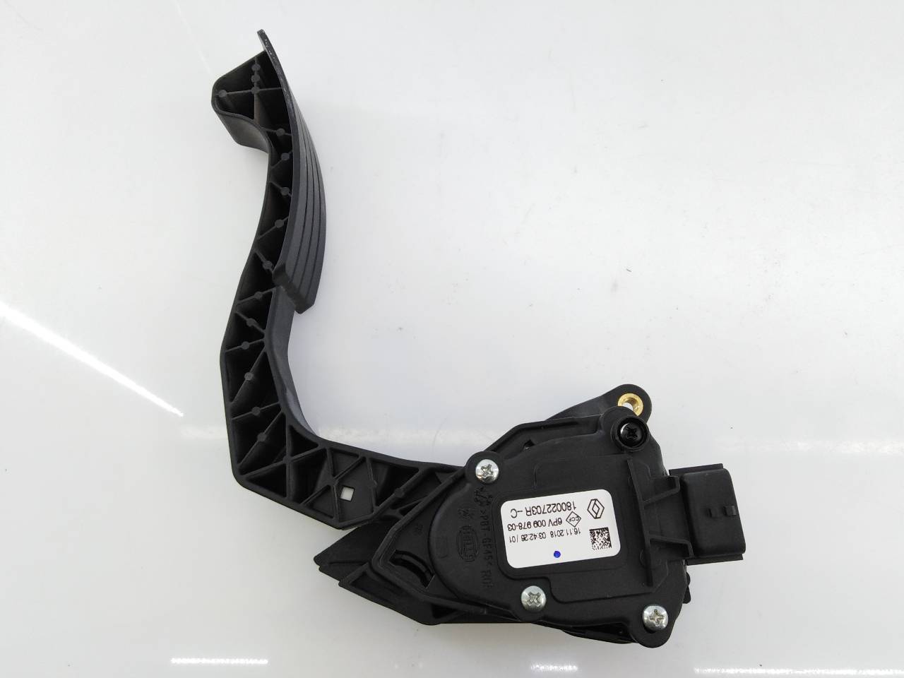 DACIA Sandero 2 generation (2013-2020) Throttle Pedal 180022703RC, 6PV00997803, E2-A1-17-7 23201705