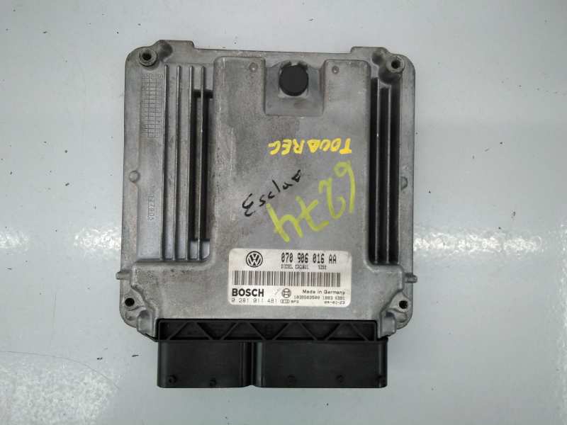 VOLKSWAGEN Touareg 1 generation (2002-2010) Engine Control Unit ECU 070906016AA,0281011481,E2-A1-23-3 18507057