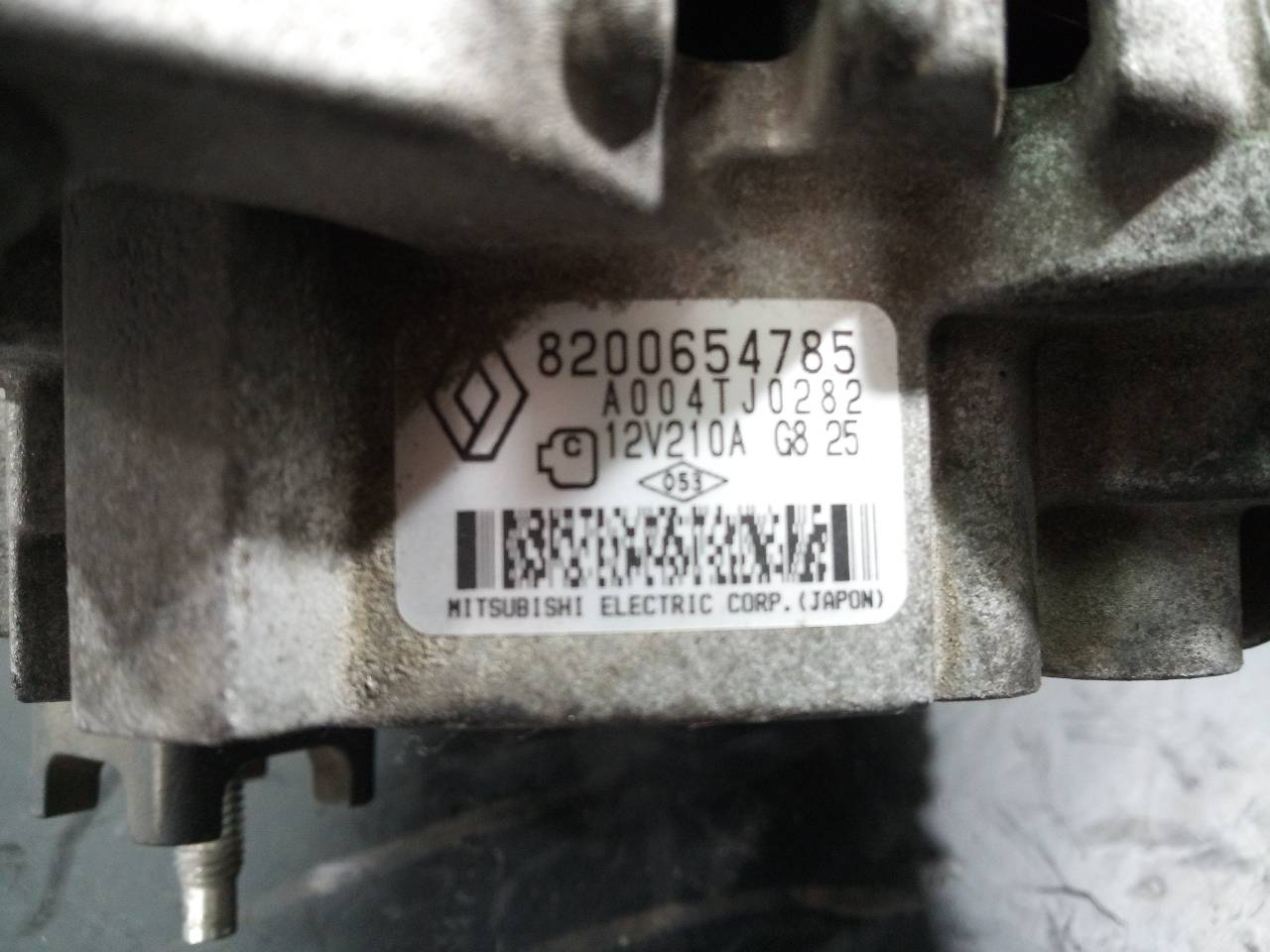 RENAULT Laguna 3 generation (2007-2015) Dynamo 8200654785, A004TJ0282, P3-A5-5-1 20967848