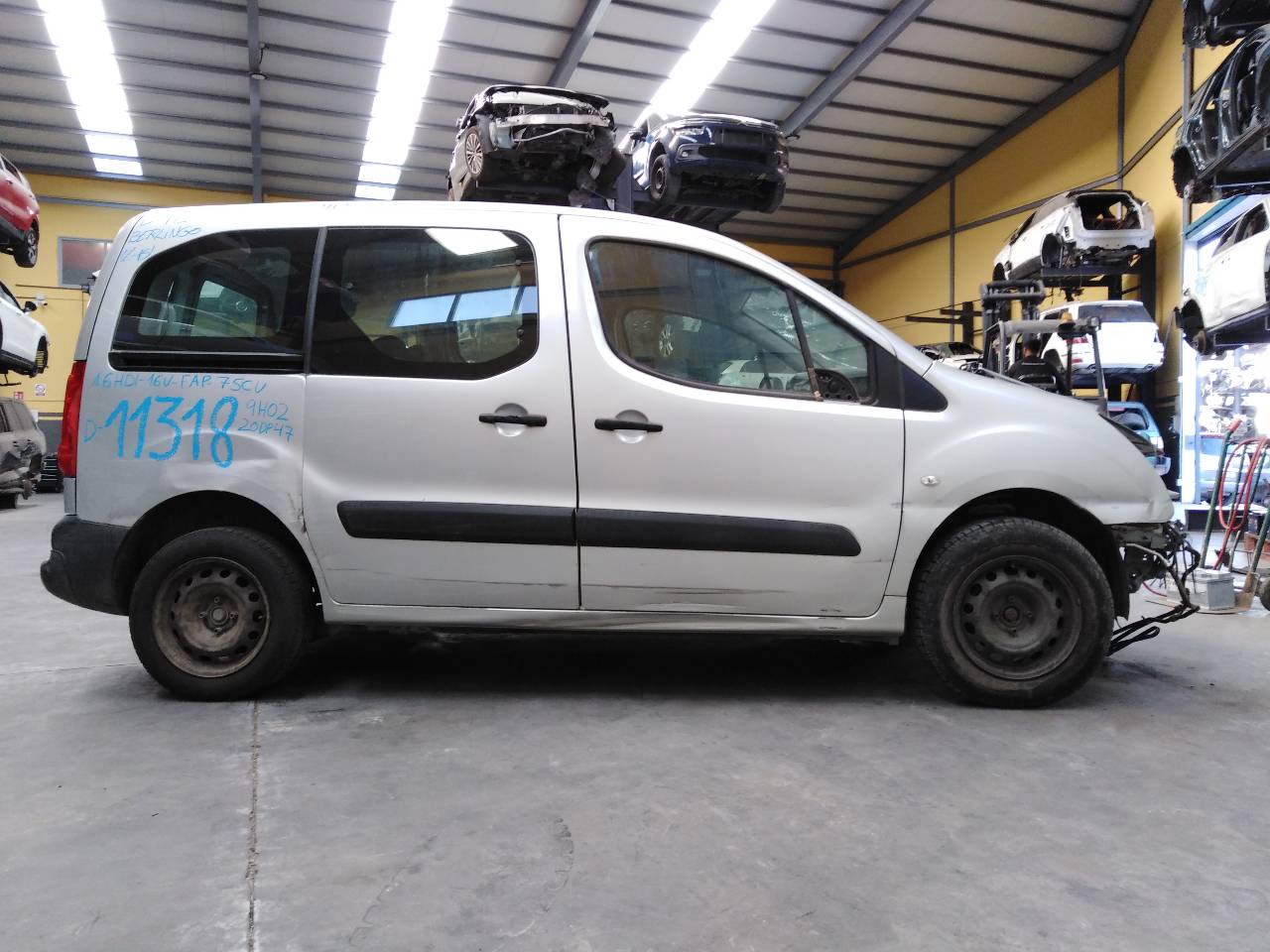 CITROËN Berlingo 2 generation (2008-2023) Starteris 9688268480, TS14E110, P3-B7-4-2 21823786