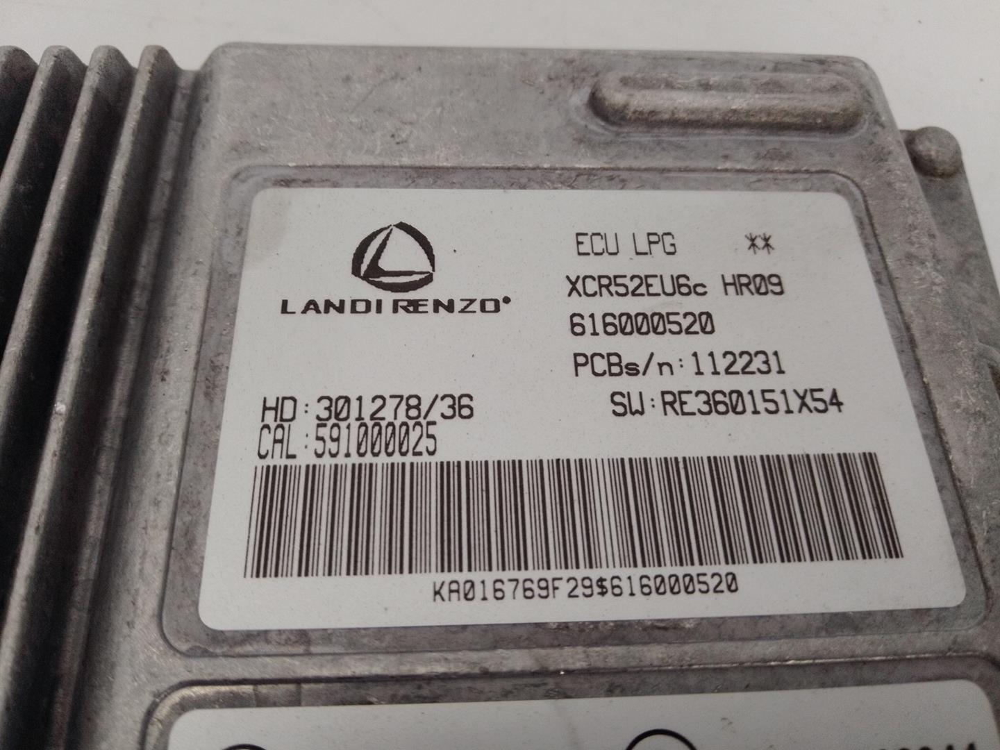 DACIA Dokker 1 generation (2012-2024) Engine Control Unit ECU 30127836, 591000025, E2-A1-34-6 24047312