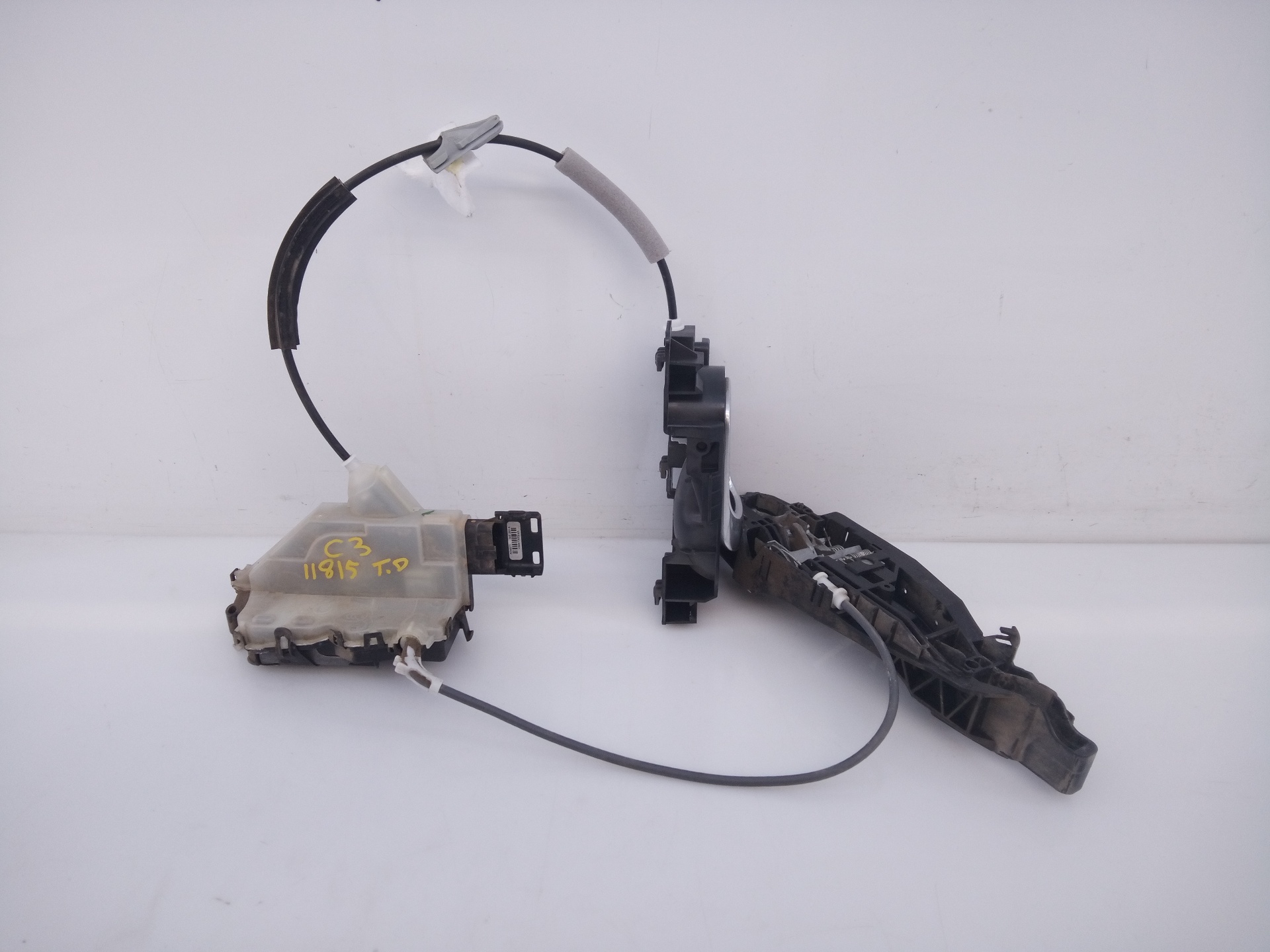 CITROËN C3 2 generation (2009-2016) Rear Right Door Lock 123984, E1-A4-40-2 23295382