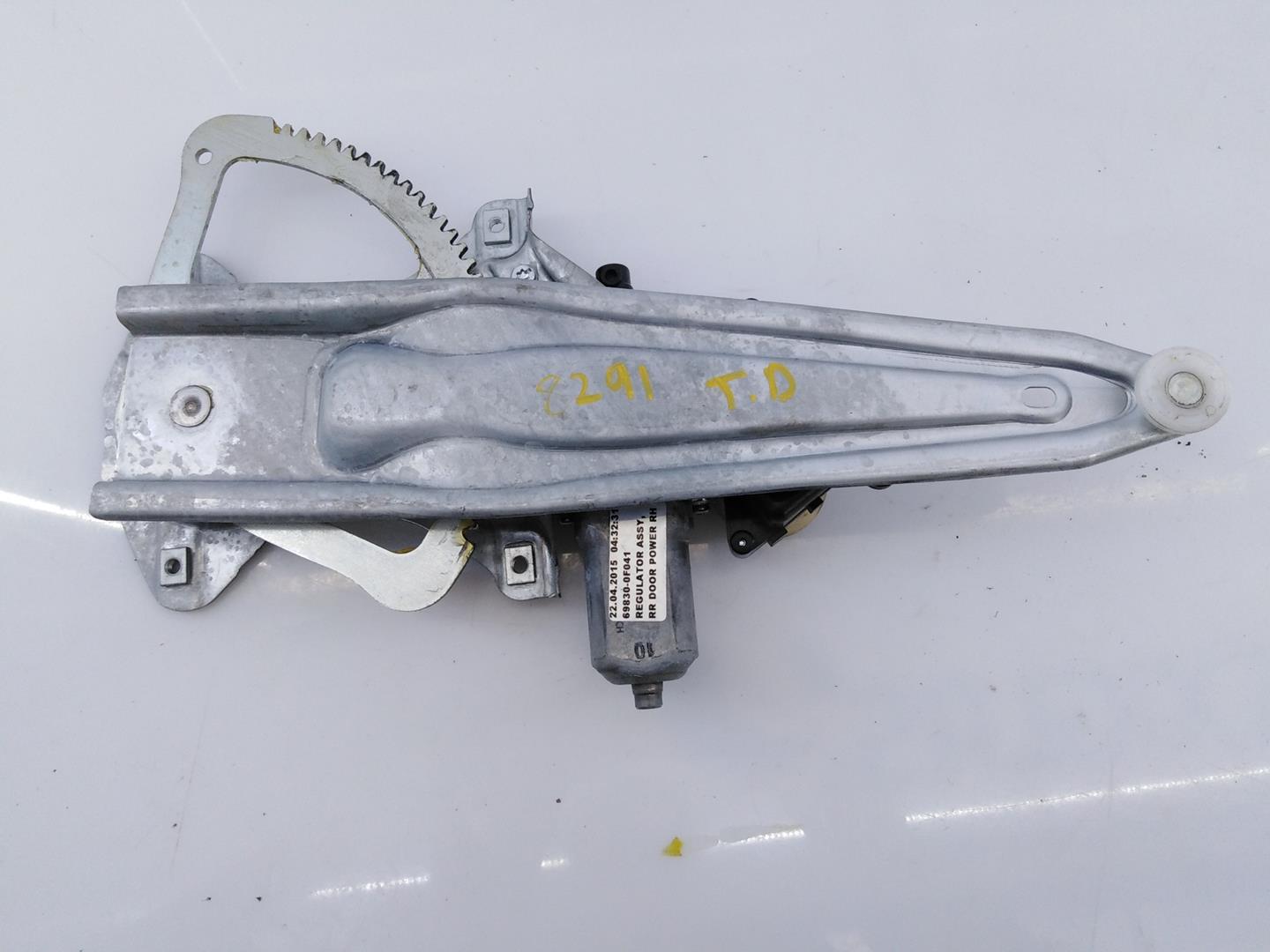 TOYOTA Verso 1 generation (2009-2015) Rear Right Door Window Regulator C39429100,857100F041,E2-B4-15-1 18670122