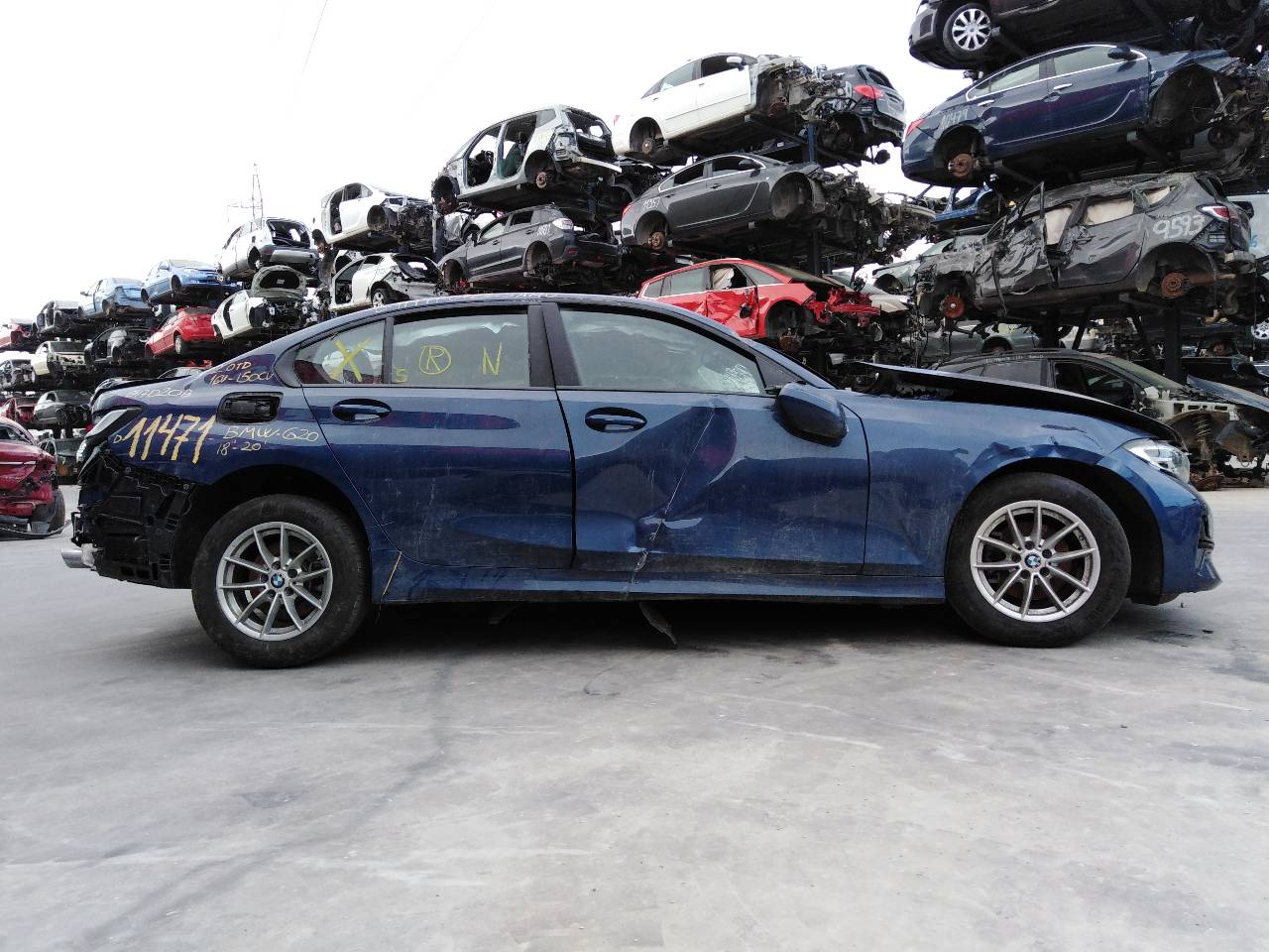 BMW 3 Series F30/F31 (2011-2020) Διακόπτης παραθύρου μπροστινών δεξιών πορτών 24078444