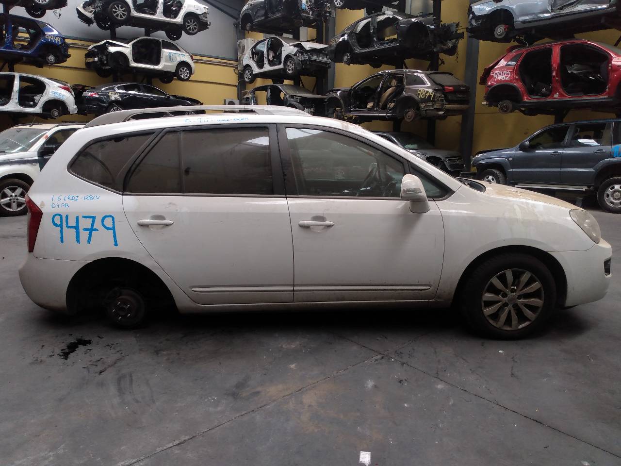 KIA Carens 3 generation (RP) (2013-2019) Tailgate  Window Wiper Motor 987001D000,035111500 23244660