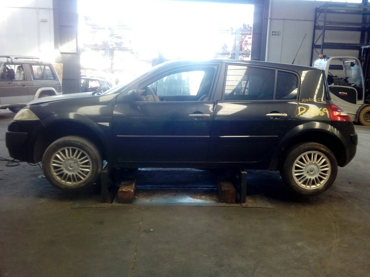 RENAULT Megane 2 generation (2002-2012) Bakre vänstra dörrlås E1-A1-40-1 20962113