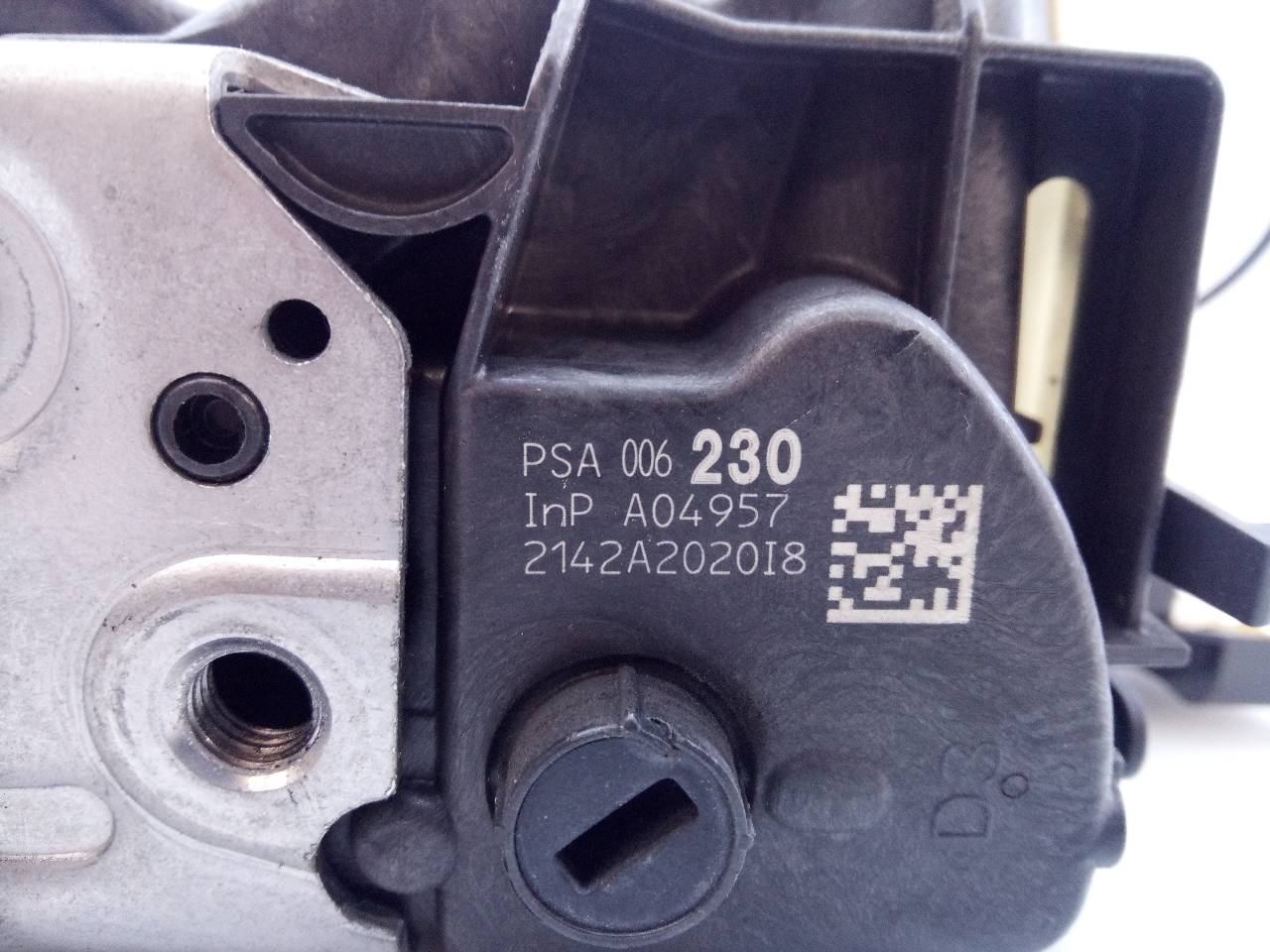 PEUGEOT 5008 1 generation (2009-2016) Front Right Door Lock A048069, 2142A202018, E1-A4-43-1 21801362