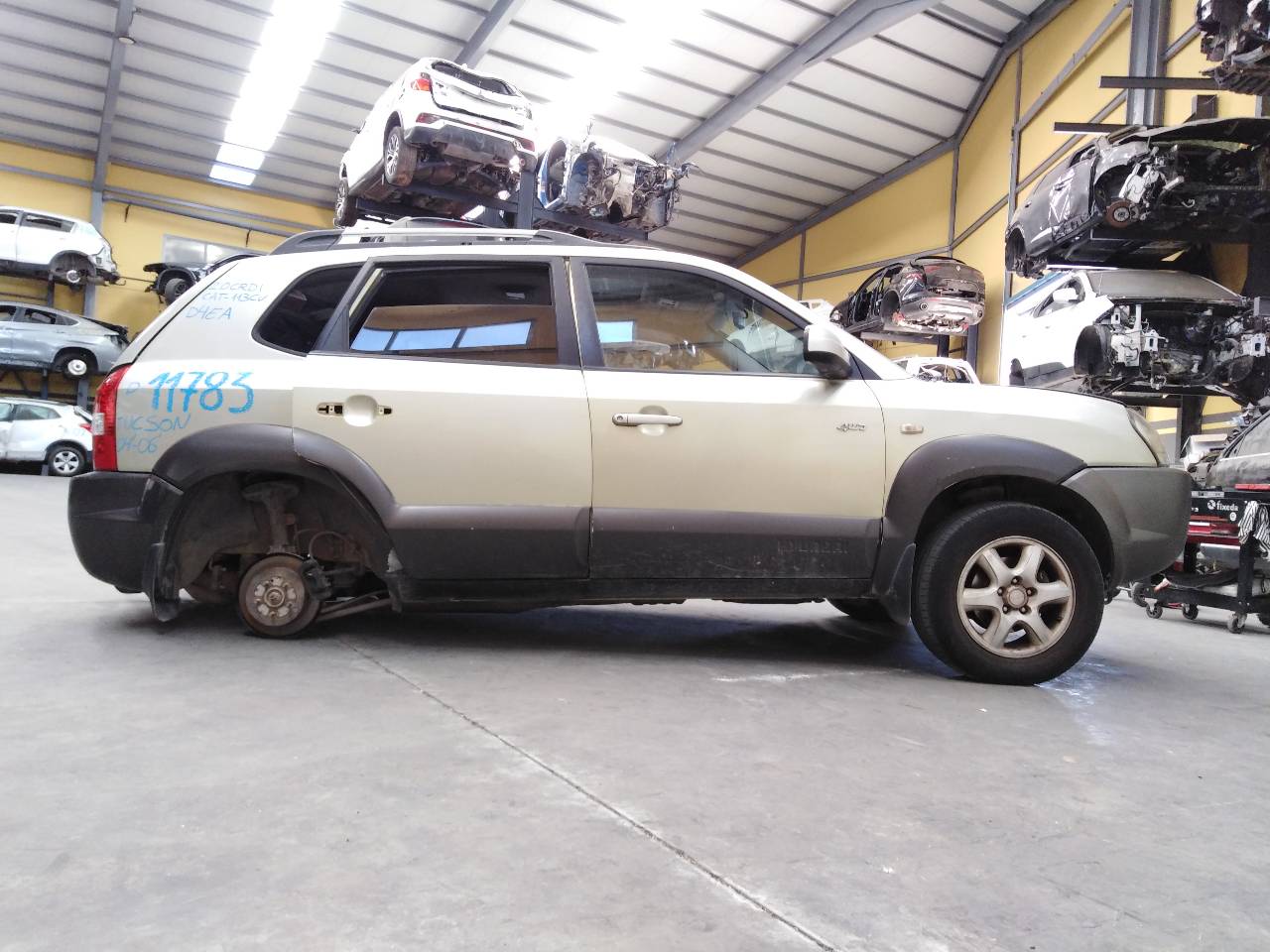 LANCIA Tucson 1 generation (2004-2010) Bromsok höger bak 23292219