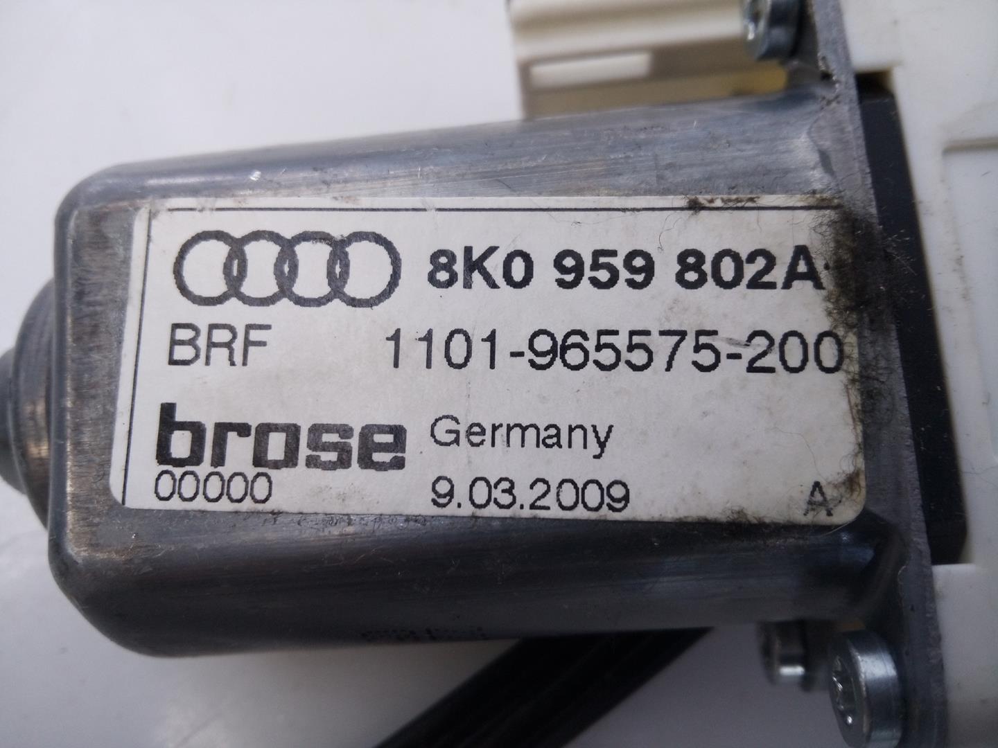 AUDI A4 B8/8K (2011-2016) Стеклоподъемник передней правой двери 8K0959802A, E1-A5-51-2 24096761