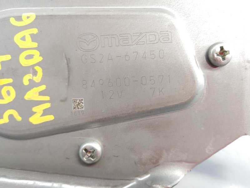 MAZDA 6 GH (2007-2013) Моторчик заднего стеклоочистителя GS2A67450, 8496000571, E2-A2-61-2 18422265