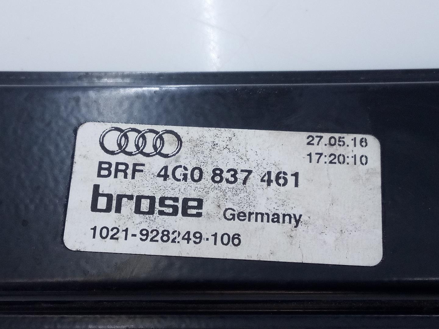 AUDI A7 C7/4G (2010-2020) Priekšējo kreiso durvju logu pacēlājs 8K0959801B,E1-B6-52-2 21825717