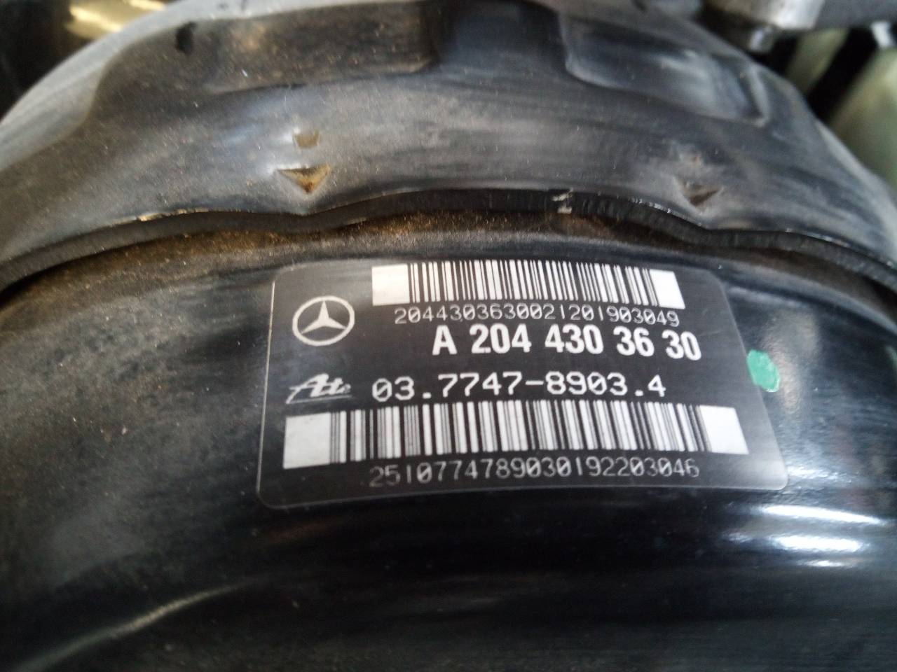 MERCEDES-BENZ C-Class W204/S204/C204 (2004-2015) Servoamplificator de frână A2044303630,03774789034 21797863