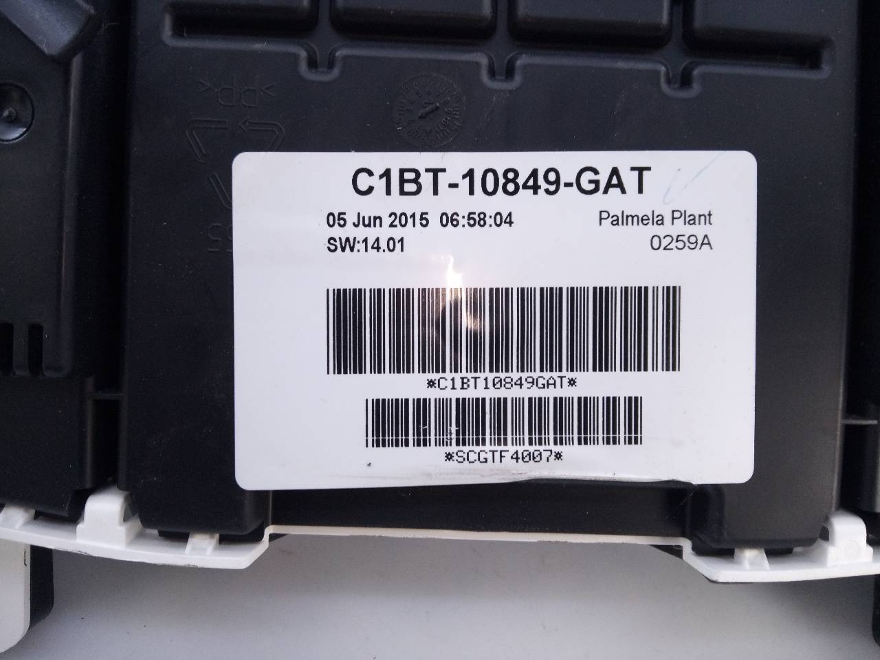 FORD Fiesta 5 generation (2001-2010) Spidometras (Prietaisų skydelis) C1BT10849GAT, E3-B3-35-3 20960720